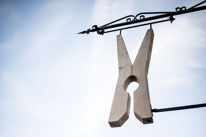 Wooden Spoon Sign 02 - The Washerwoman, Dublin